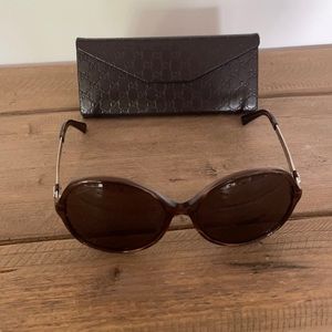 Authentic Gucci sunglasses with case